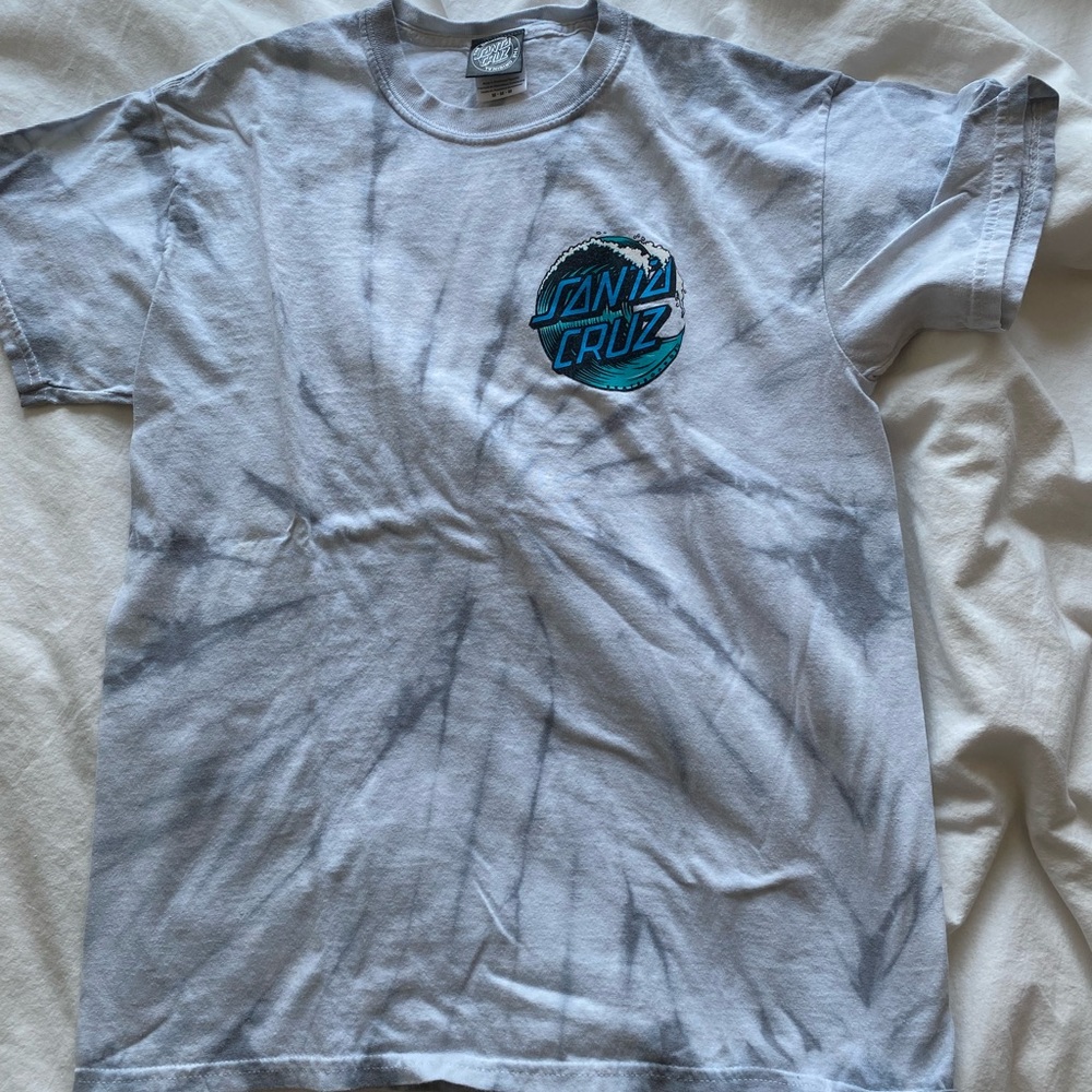 NEW Santa Cruz tie dye short sleeve